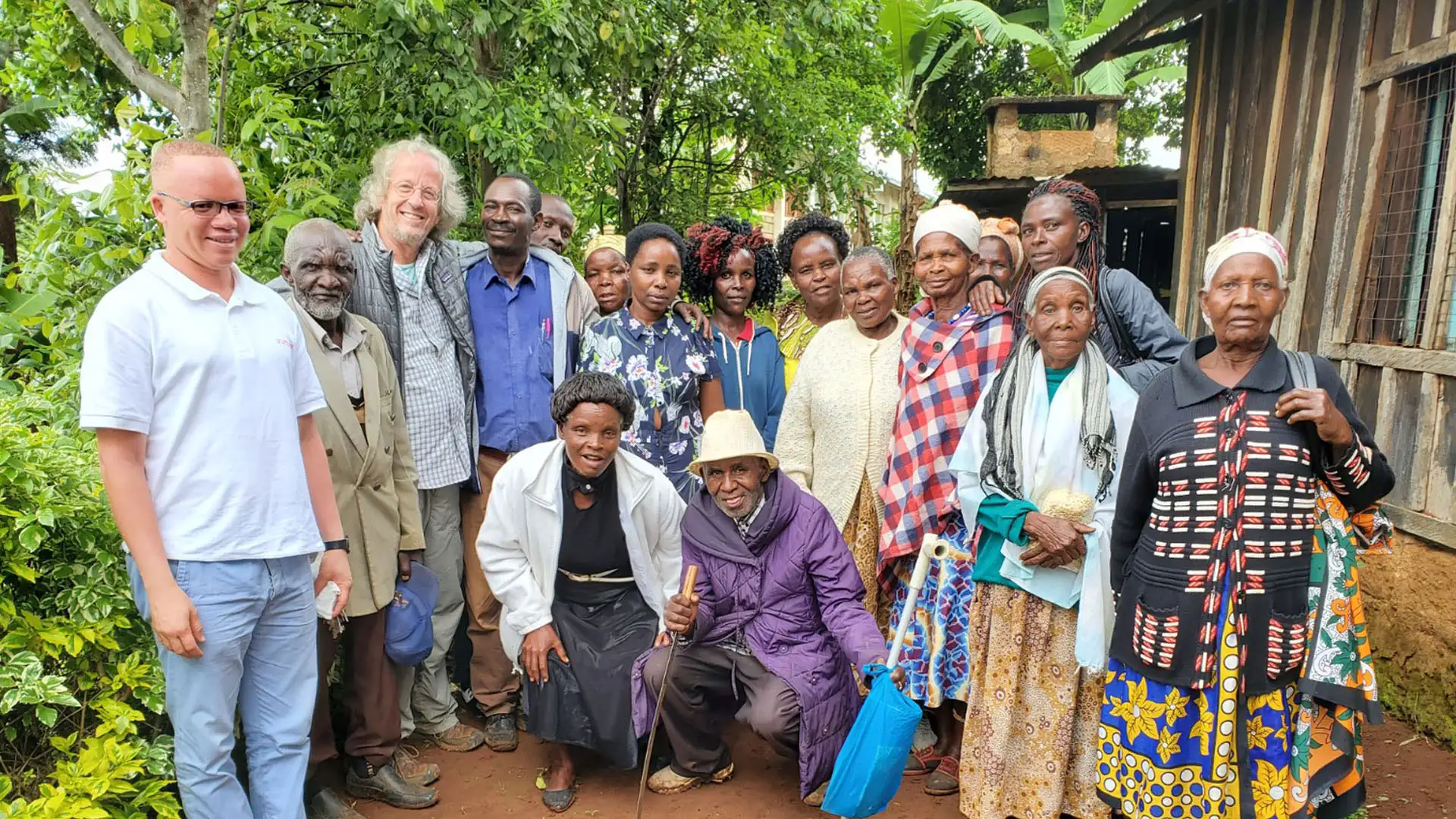 Ken Goldenberg and Igoji, Kenya team