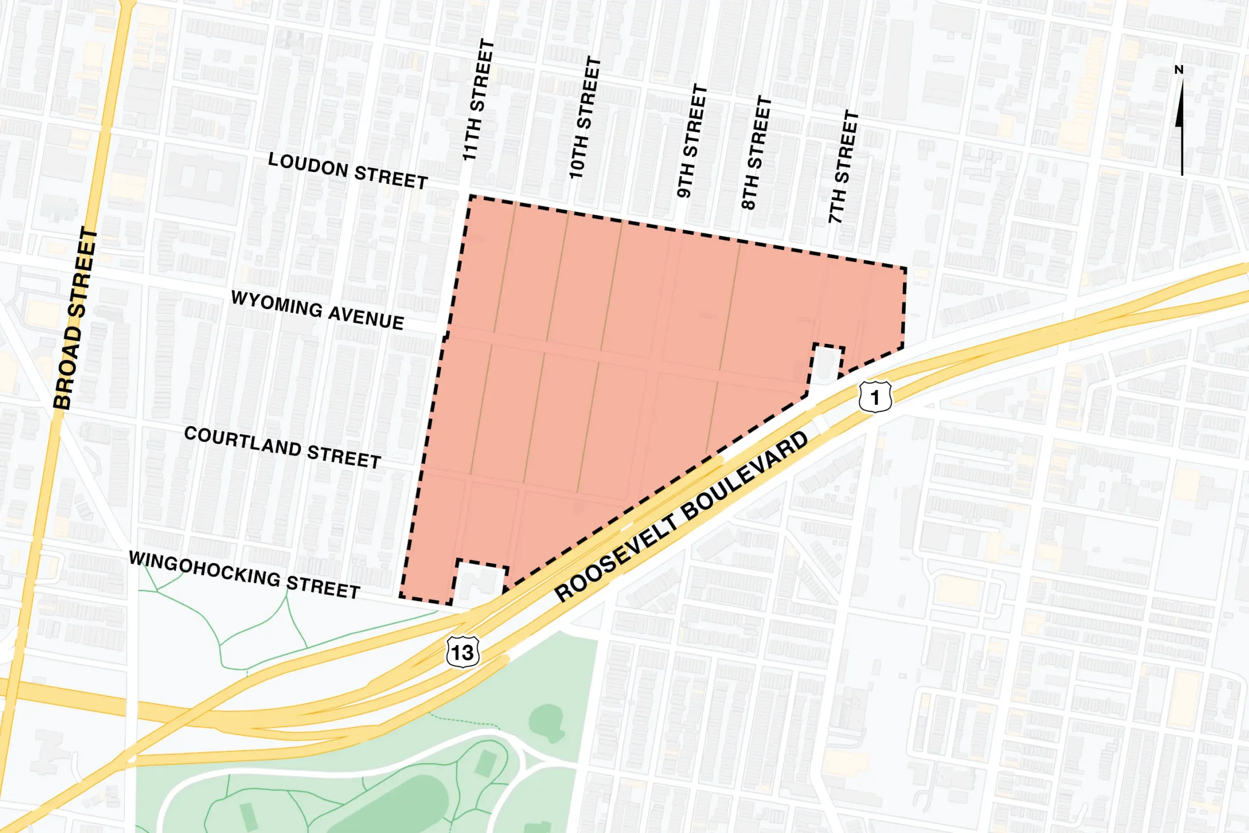 logan-triangle-location-map Logan Triangle location map