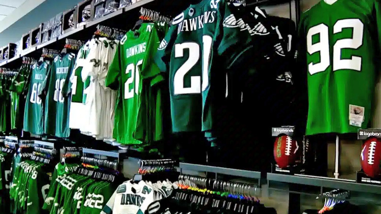 Philadelphia Eagles Pro Shop Offers Same Selection as Stadium Flagship, Closer to Home